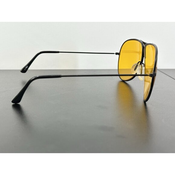 Vintage Tasco 1175Y Aviator Amber Shooting Glasses (C3-17) - Picture 7 of 14